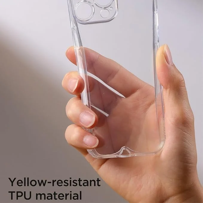 Joyroom JR-15Q4 Case for Apple iPhone 15 Pro Max, Clear - 4