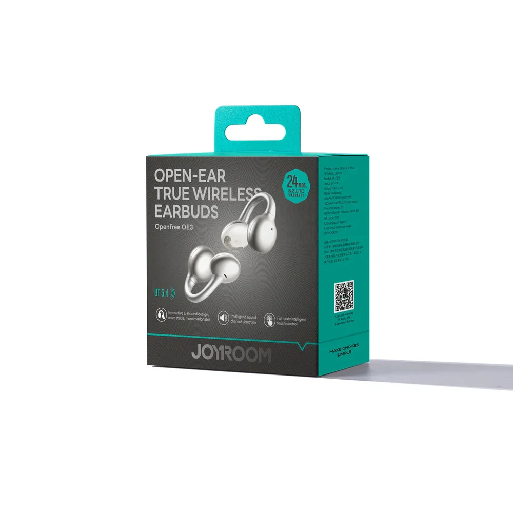 Simsiz qulaqlıq Joyroom JR-OE3 White Silver - 2
