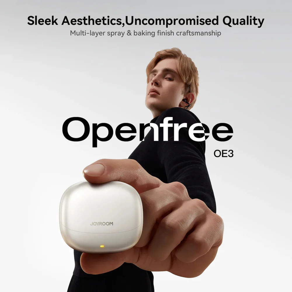 Simsiz qulaqlıq Joyroom JR-OE3 White Silver - 3