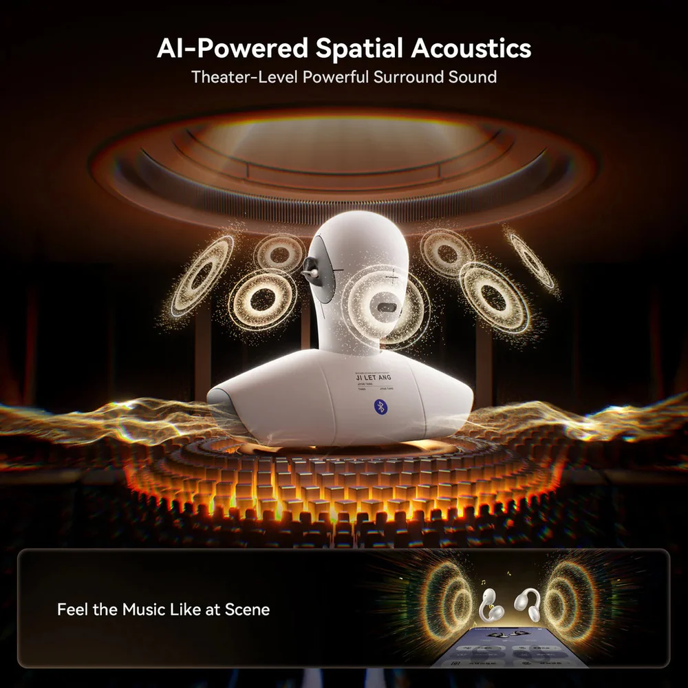 Simsiz qulaqlıq Joyroom JR-OE3 White Silver - 4