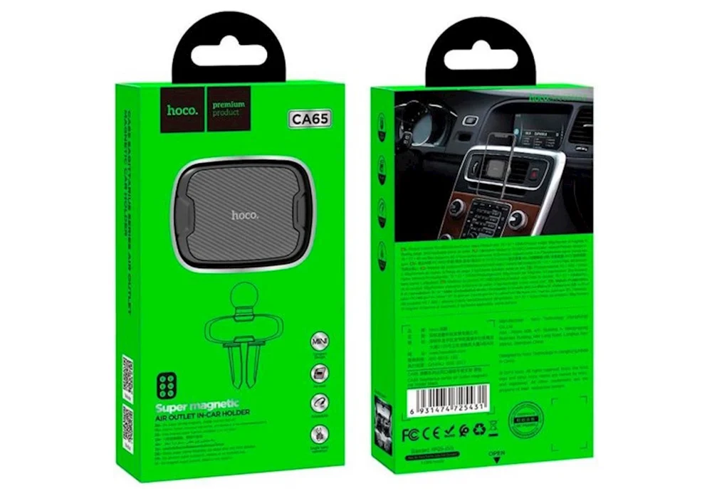 Phone Holder for Car Hoco CA65, Black