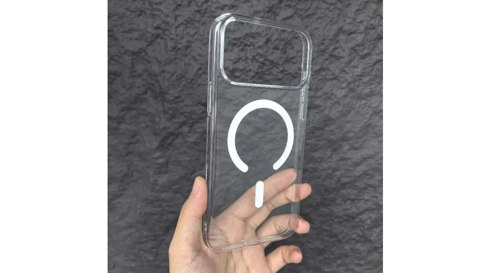 iPhone 17 Promax Magsafe clear İC case org - 2