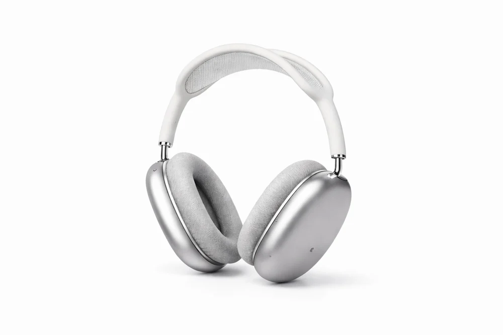 Sınırsız Kulaklık No Brand AirPods Max Gümüş/Beyaz