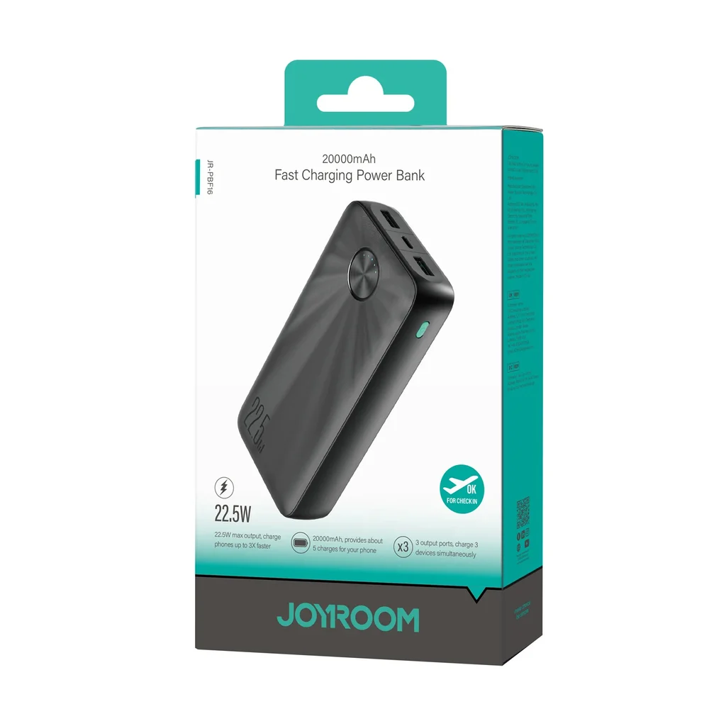 Xarici akkumulyator Joyroom JR-PBF16 20000mAh - 2