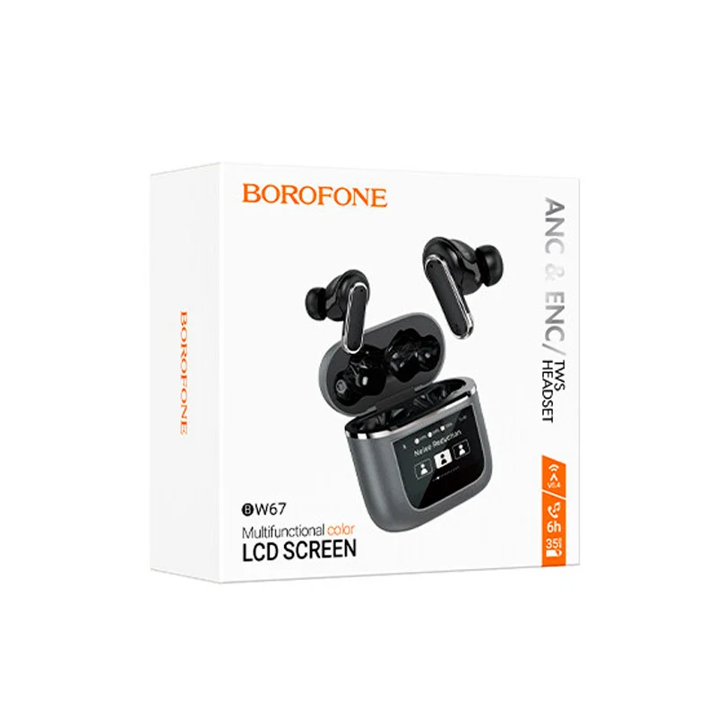 Wireless Earphone Borofone BW67 Anc Black Bluetooth - 3