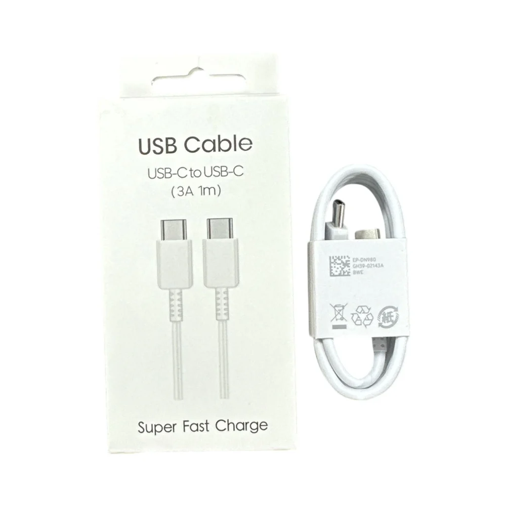 USB Kabel No Brand USB-C to USB-C White