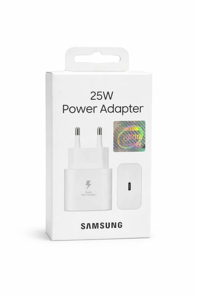 Сетевое зарядное устройство USB-C 25W, Белое