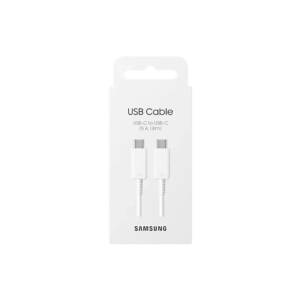USB Cable No Brand Type-C - Type-C, 1.8m, White