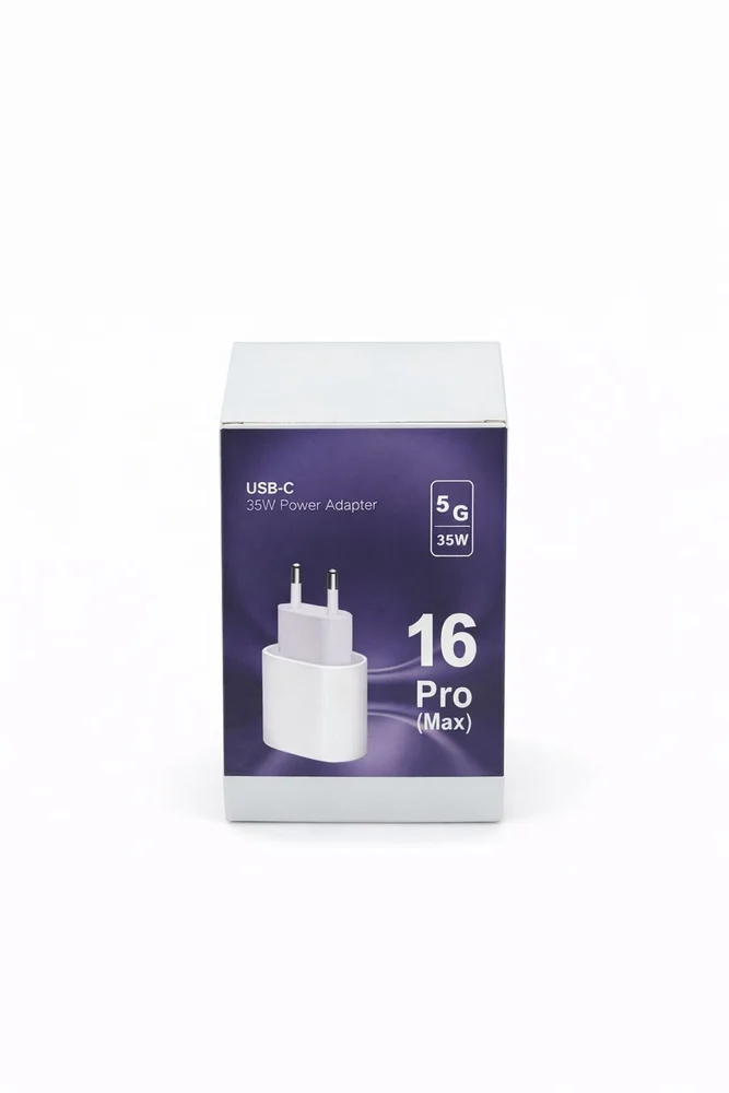 Network Power Adapter No Brand USB-C 35W White