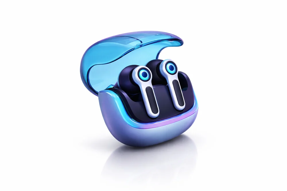Prime SM-VIBE 3 ENC TWS Wireless Earbuds Blue