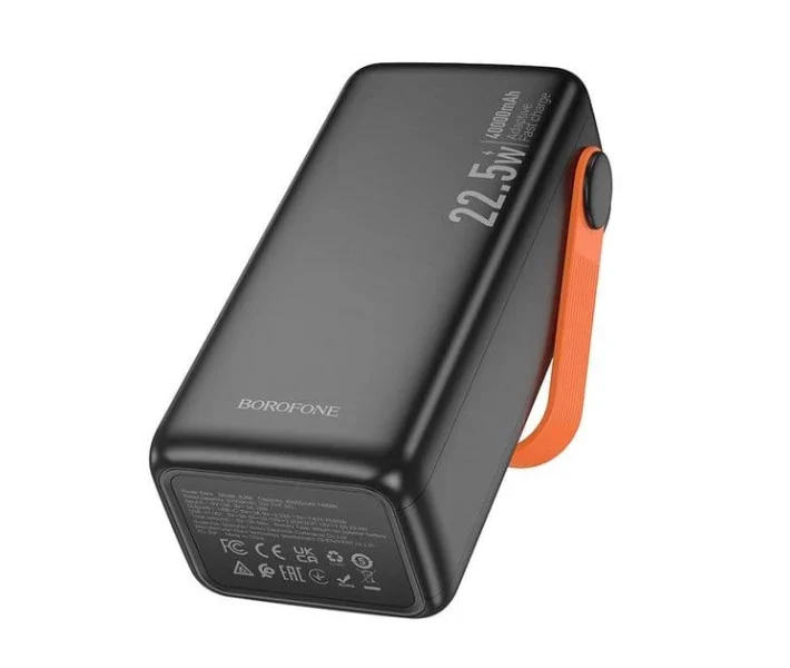 Xarici akkumulyator Borofone BJ66B 40000 mAh, qara - 3