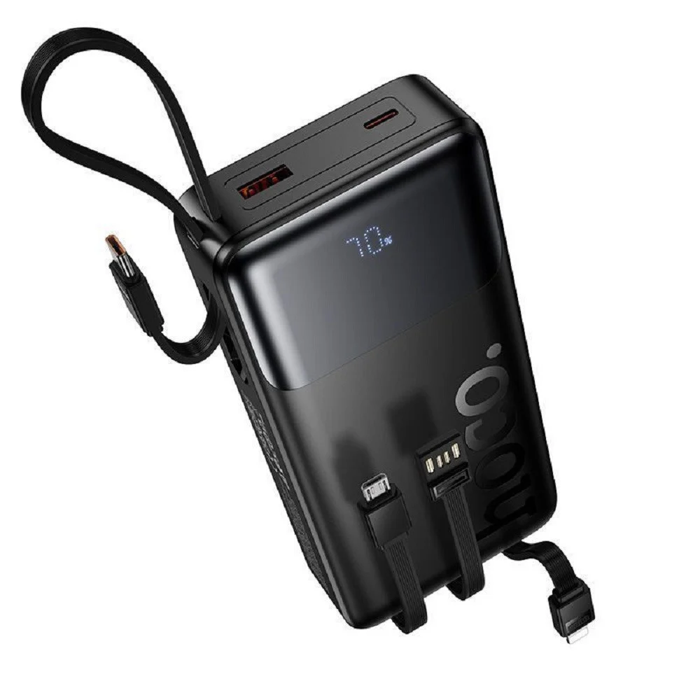 Xarici akkumulyator Hoco J156A 20000 mAh Black - 4
