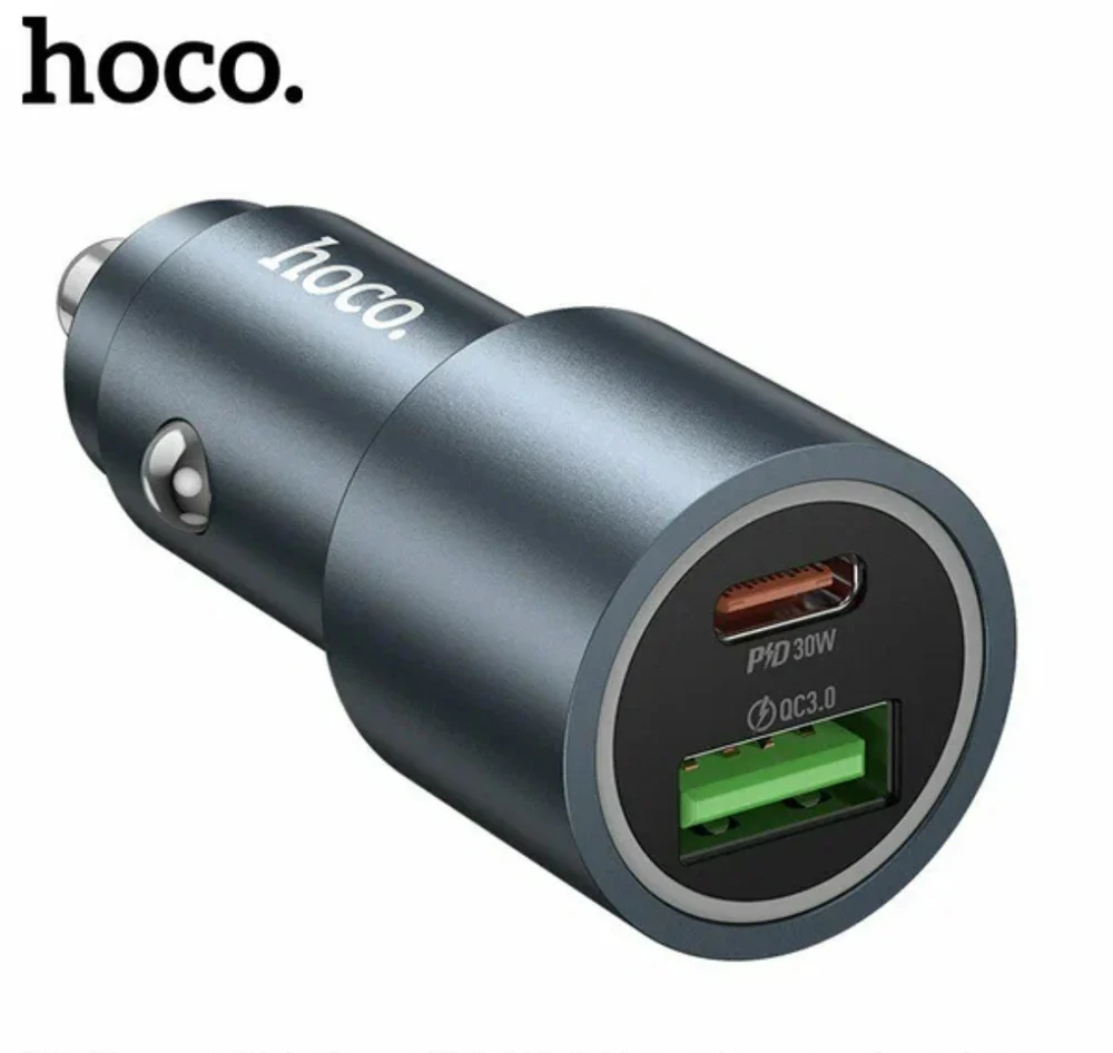 Автомобильный зарядный адаптер Hoco Z60 48W - 2