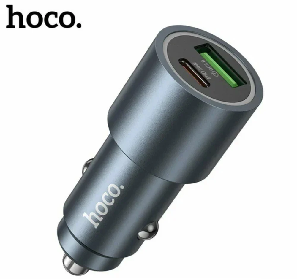 Автомобильный зарядный адаптер Hoco Z60 48W - 3