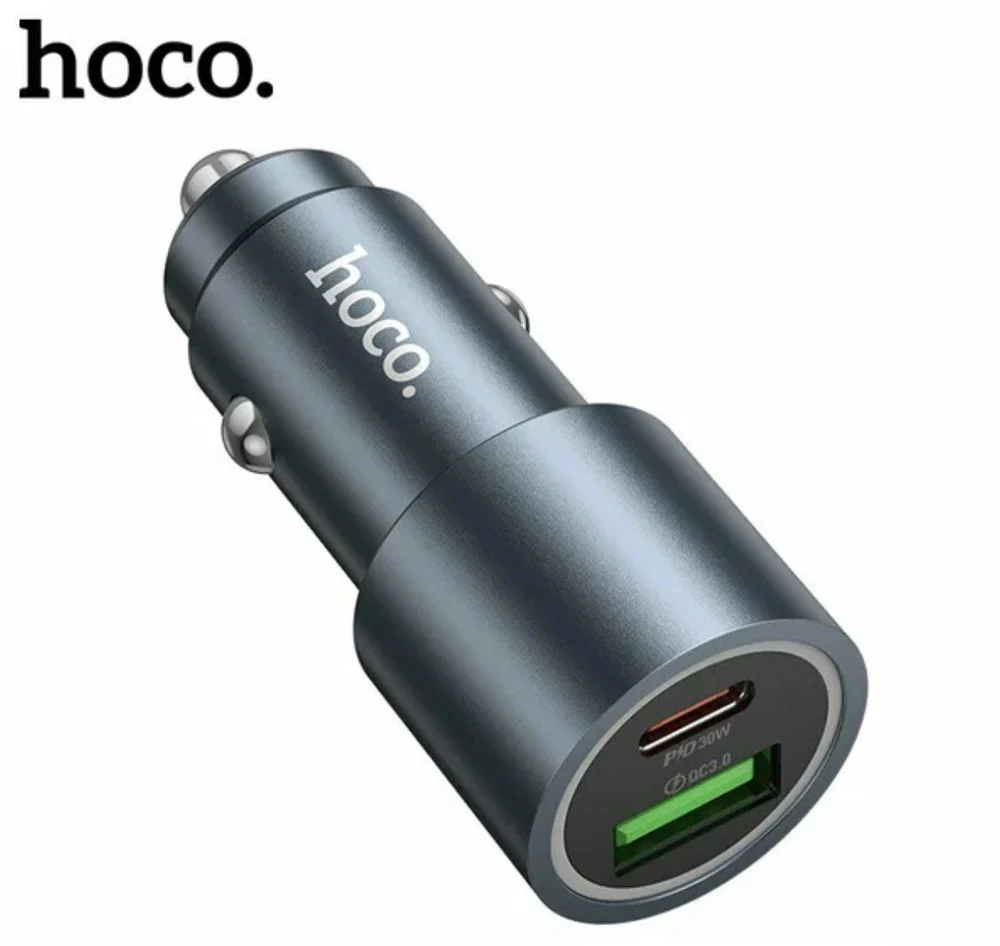 Автомобильный зарядный адаптер Hoco Z60 48W - 6