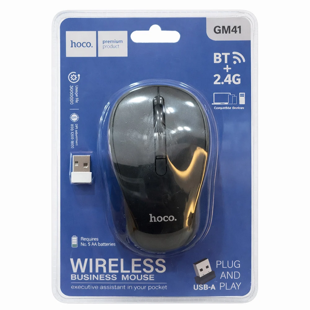 Wireless Mouse Hoco GM41 Black