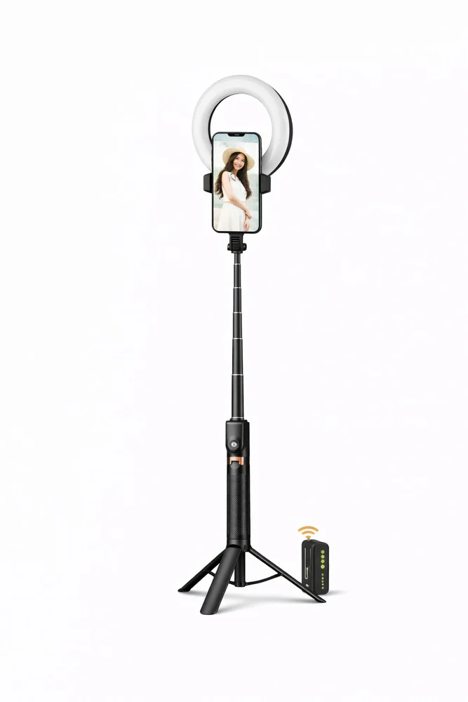 Monopod-tripod Plokama K9 Pro Ring Light Stand - 2