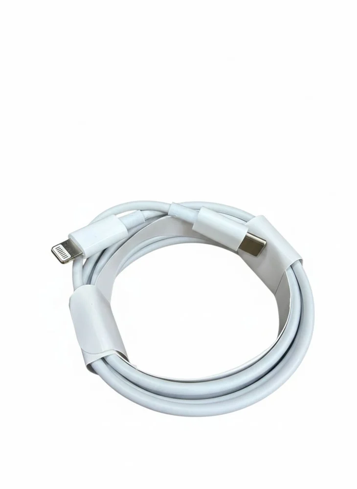 Type-C to Lightning Cable, 2m, White - 2