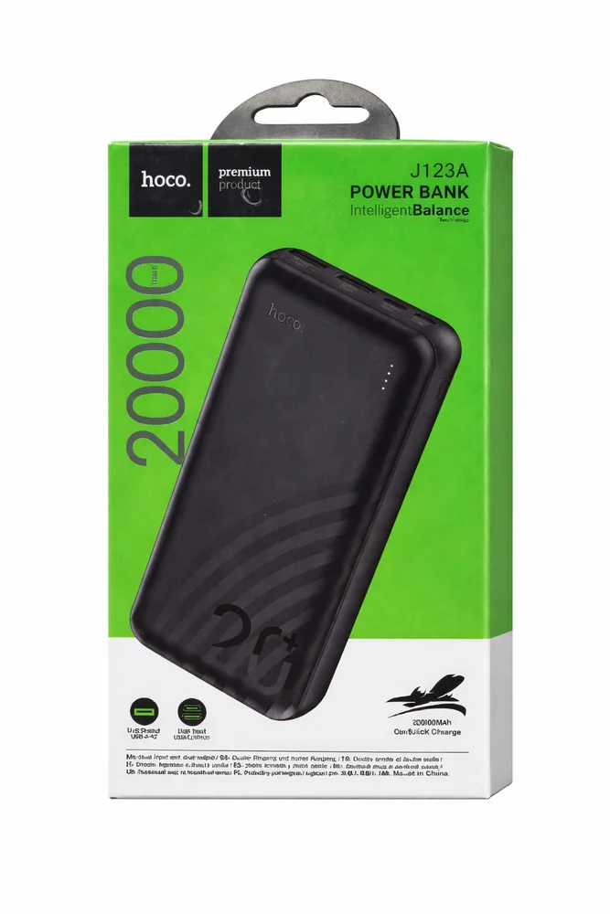 Dış Pil HOCO J123A Power Bank 20000mAh HPB