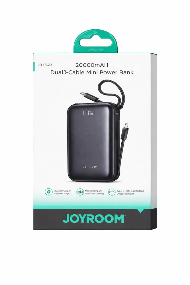 Dış akü JOYROOM JR-PBF29 Dual-Kablo Mini Power Bank
