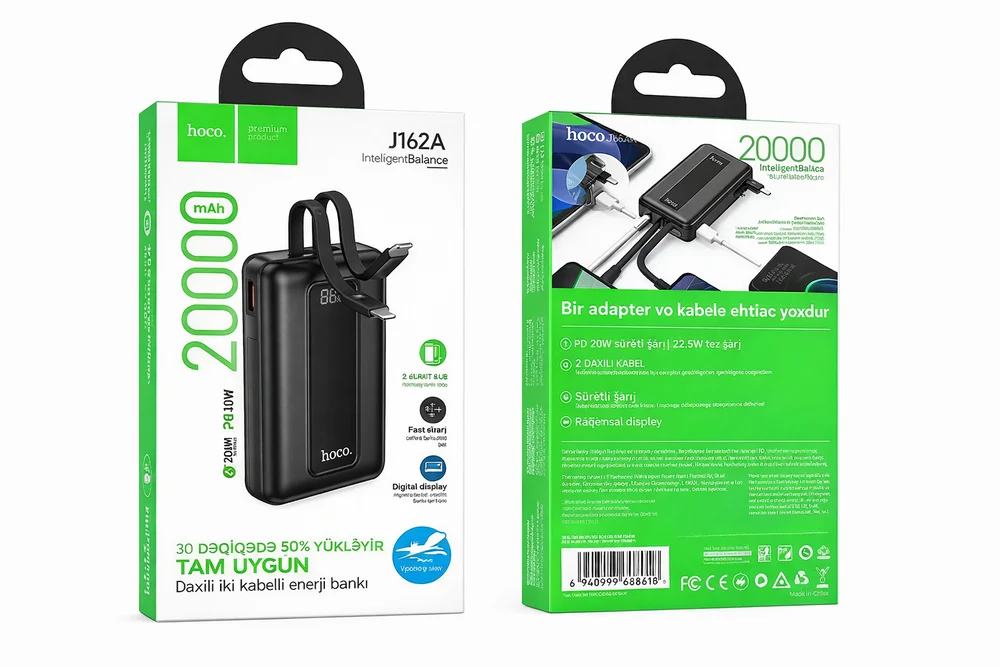 Hoco J162A 20000mAh Taşınabilir Şarj Aleti - 2