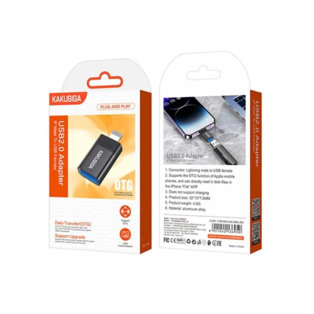 Adapter Kakusiga KSC-1405 usb to lightning - 2