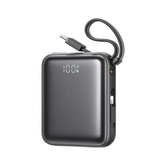 Xarici akkumulyator Mini Power Bank 10000mAh JR-PBF27 Dual Kabel Type-C Lightning