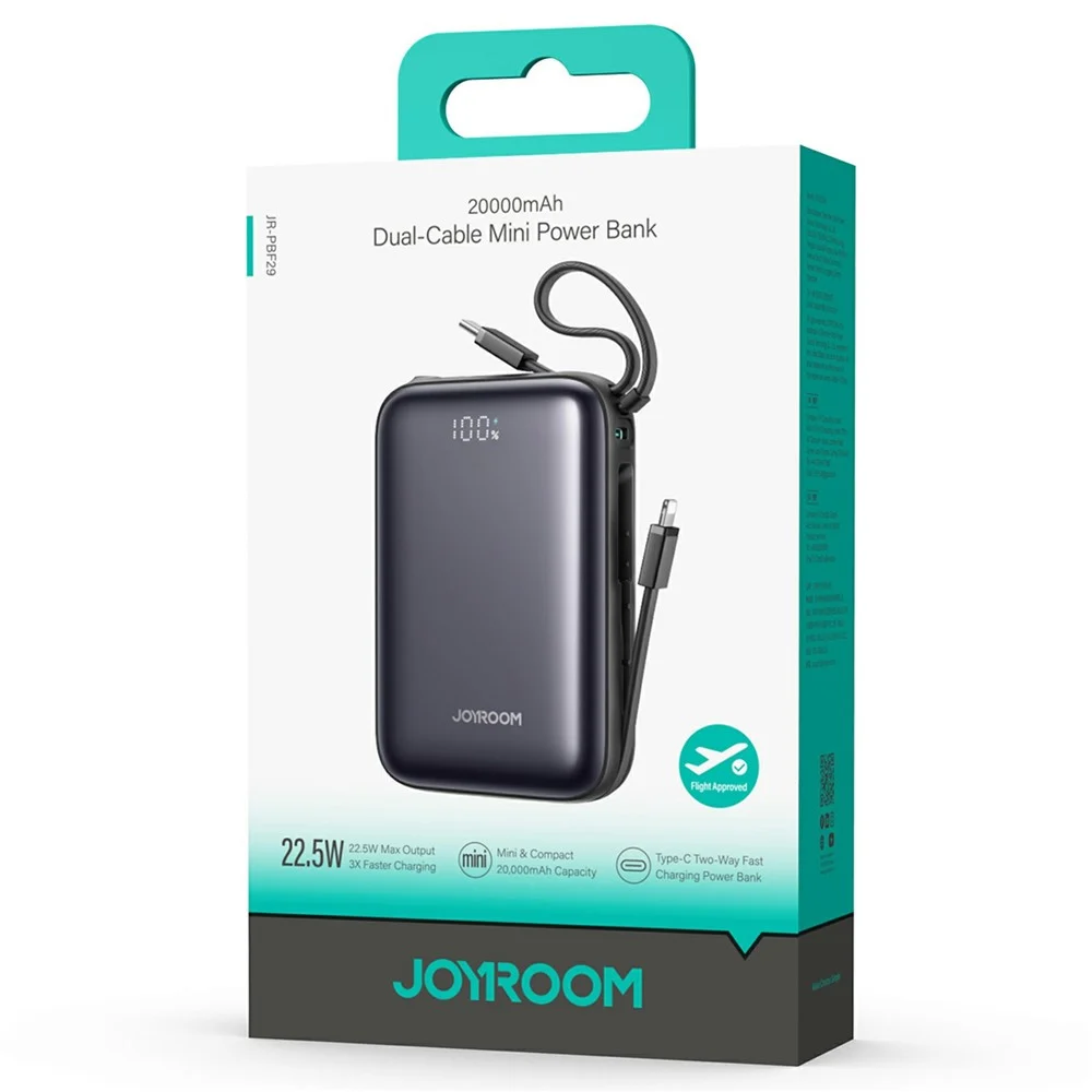 Dış akü Powerbank JOYROOM JR-PBF29 20000mAh Mini 22.5W - 3