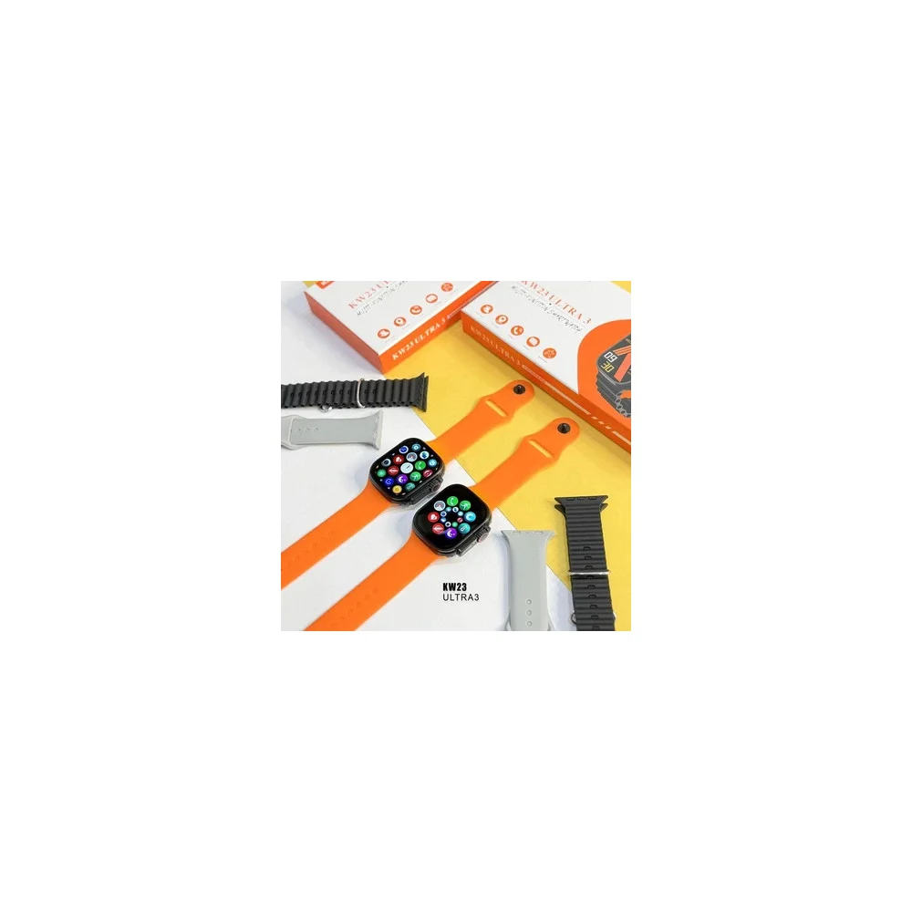 Умные часы KW-23 Ultra3 Black Ultra
