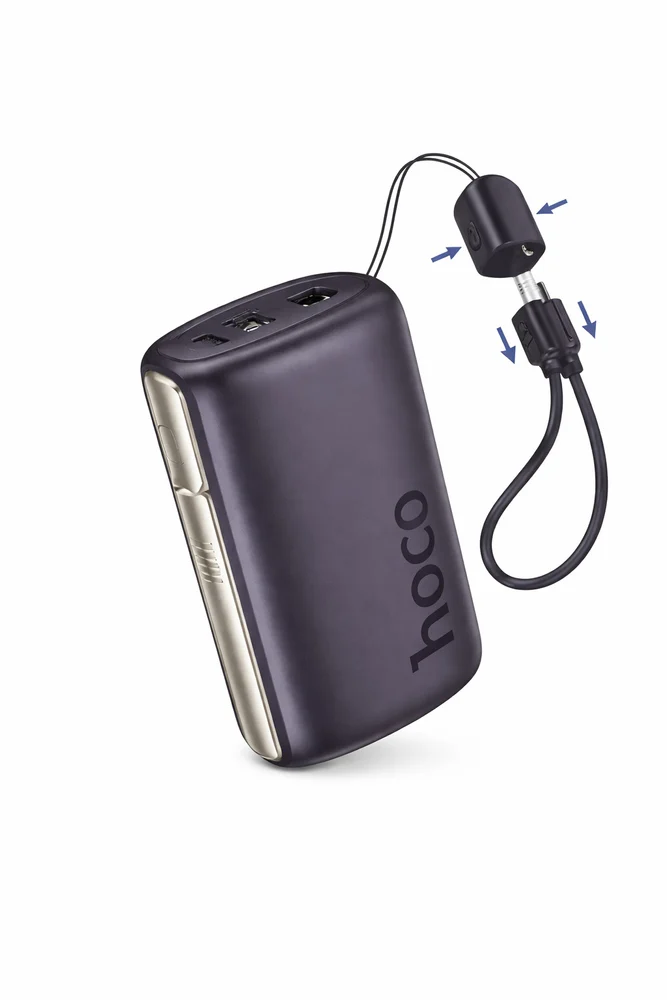 Dış pil Hoco Q50 10000mAh Mini Gri - 2