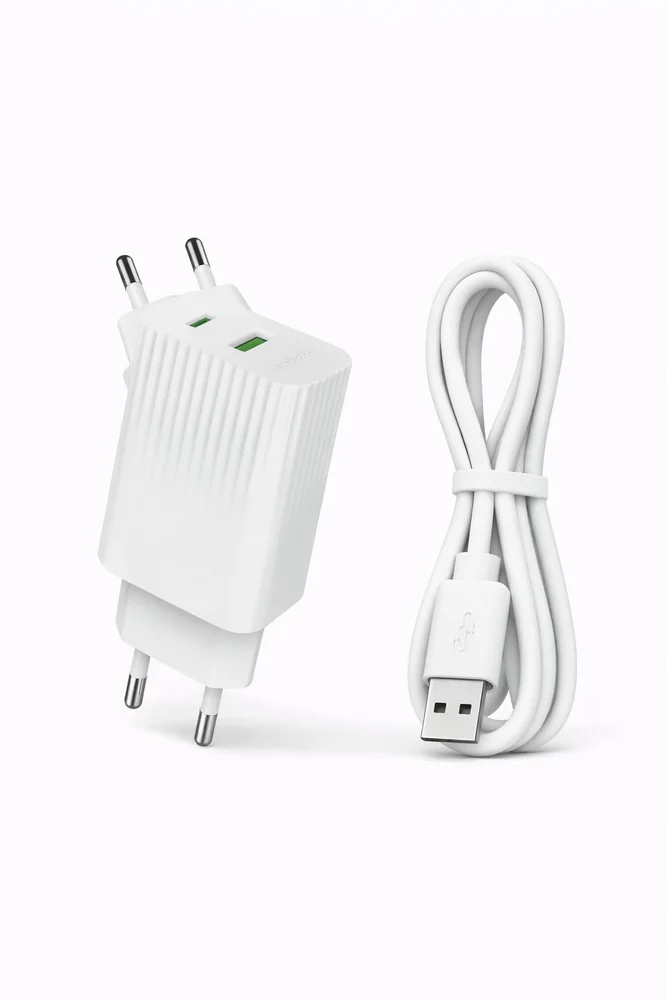 Ağ adaptör Borofone BAS76A 30W USB-C USB-A Charger Set BC - 2