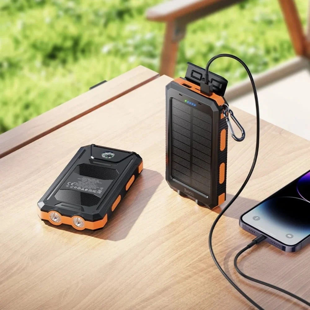 Dış batarya Hoco J164 Outdoor Solar 8000 mAh - 2