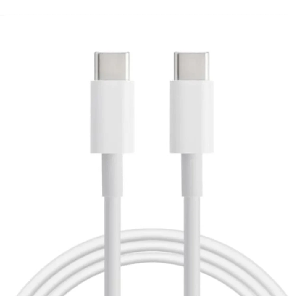 Kabel enerji toplamaq üçün Type-С to Type-С, White