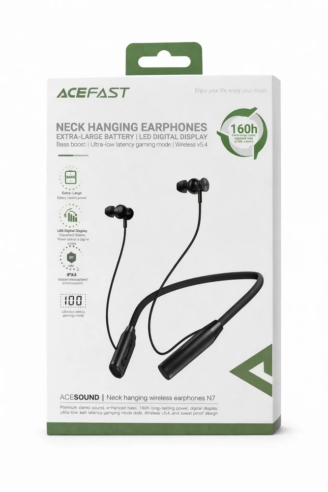 Qulaqlıq Acefast N7 Neck Hanging Wireless Earphones Bluetooth 5.4 - 2