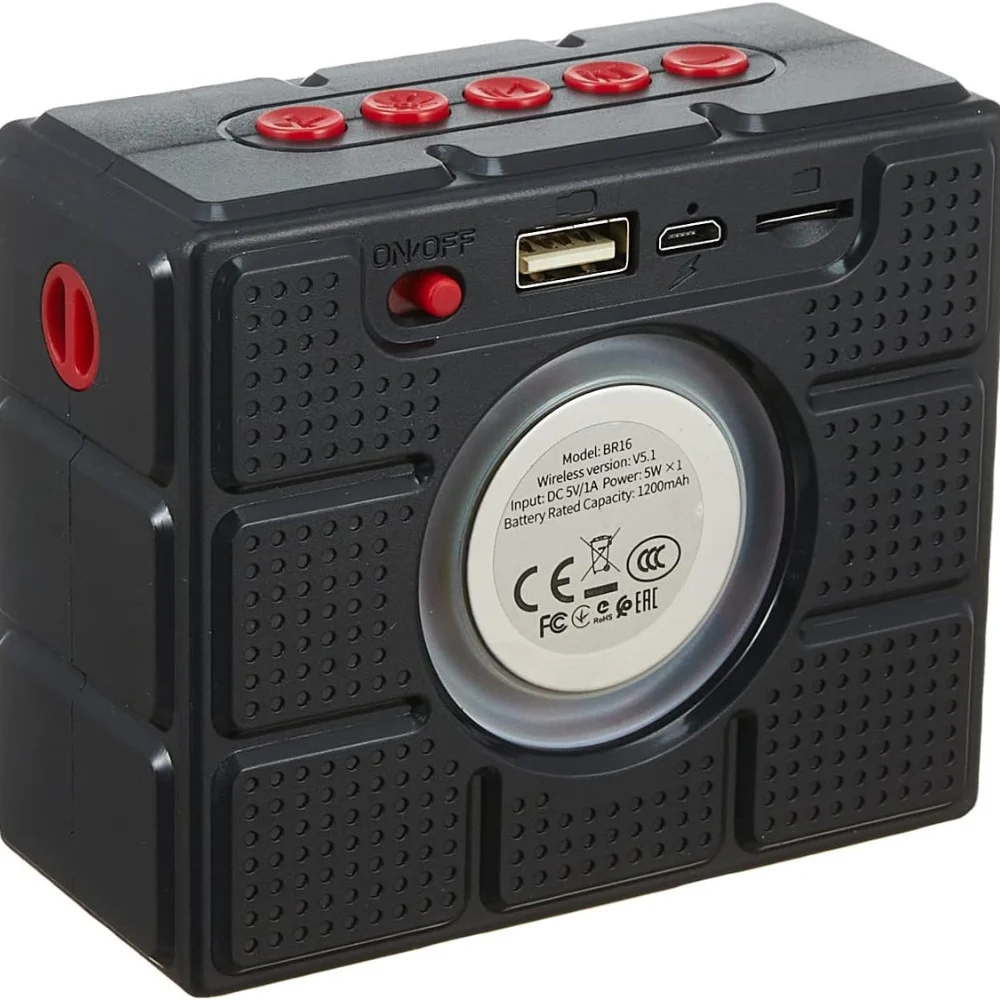 Portativ dinamik Borofone BR16 Qara - 3
