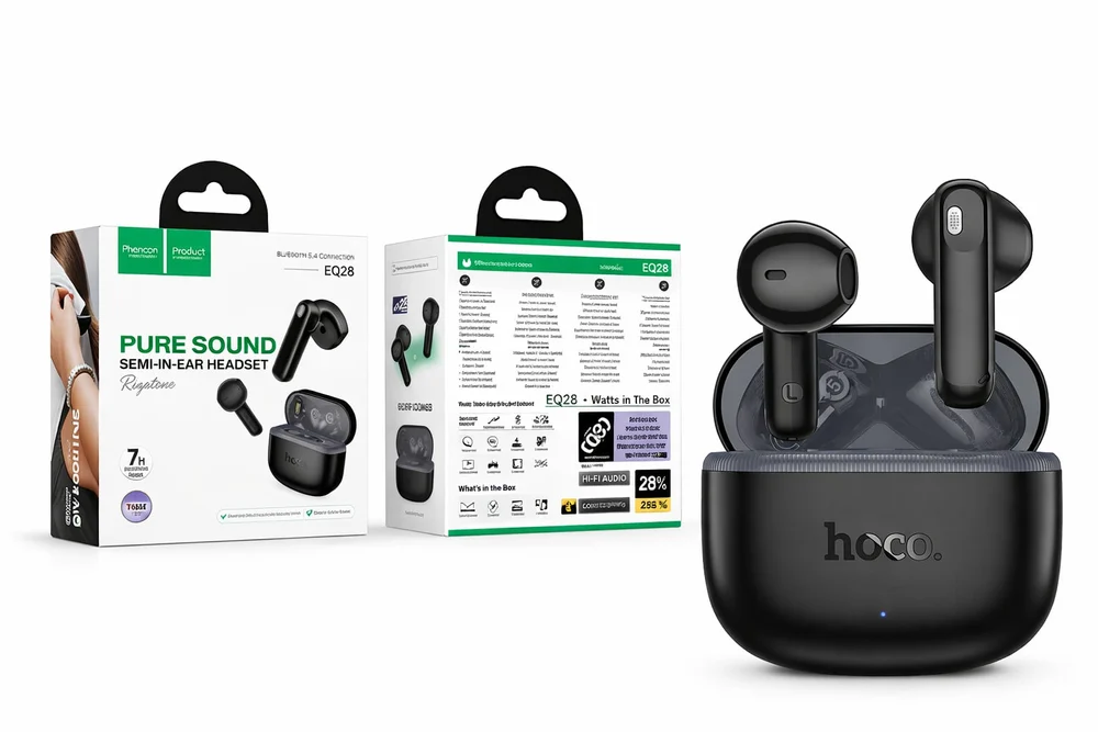 Simsiz qulaqlıq Hoco EQ28, Black