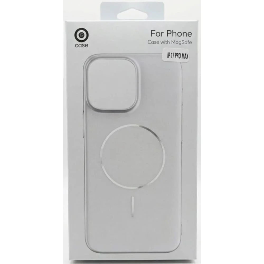 Чехол No Brand для Apple iPhone 17 Pro Max White