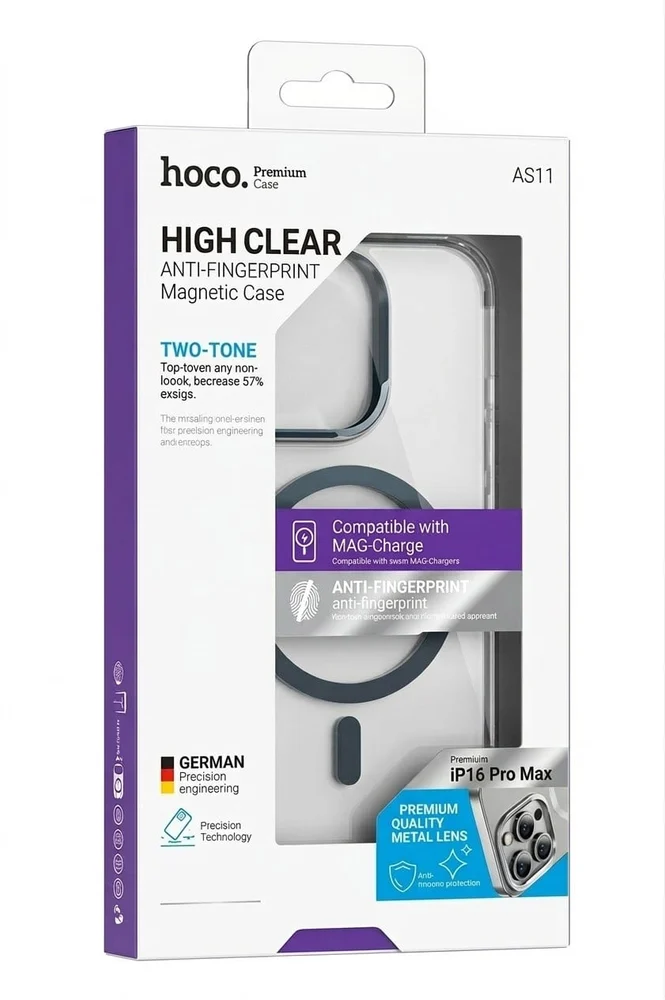 Hoco AS11 Case for Apple iPhone 16 Pro Max
