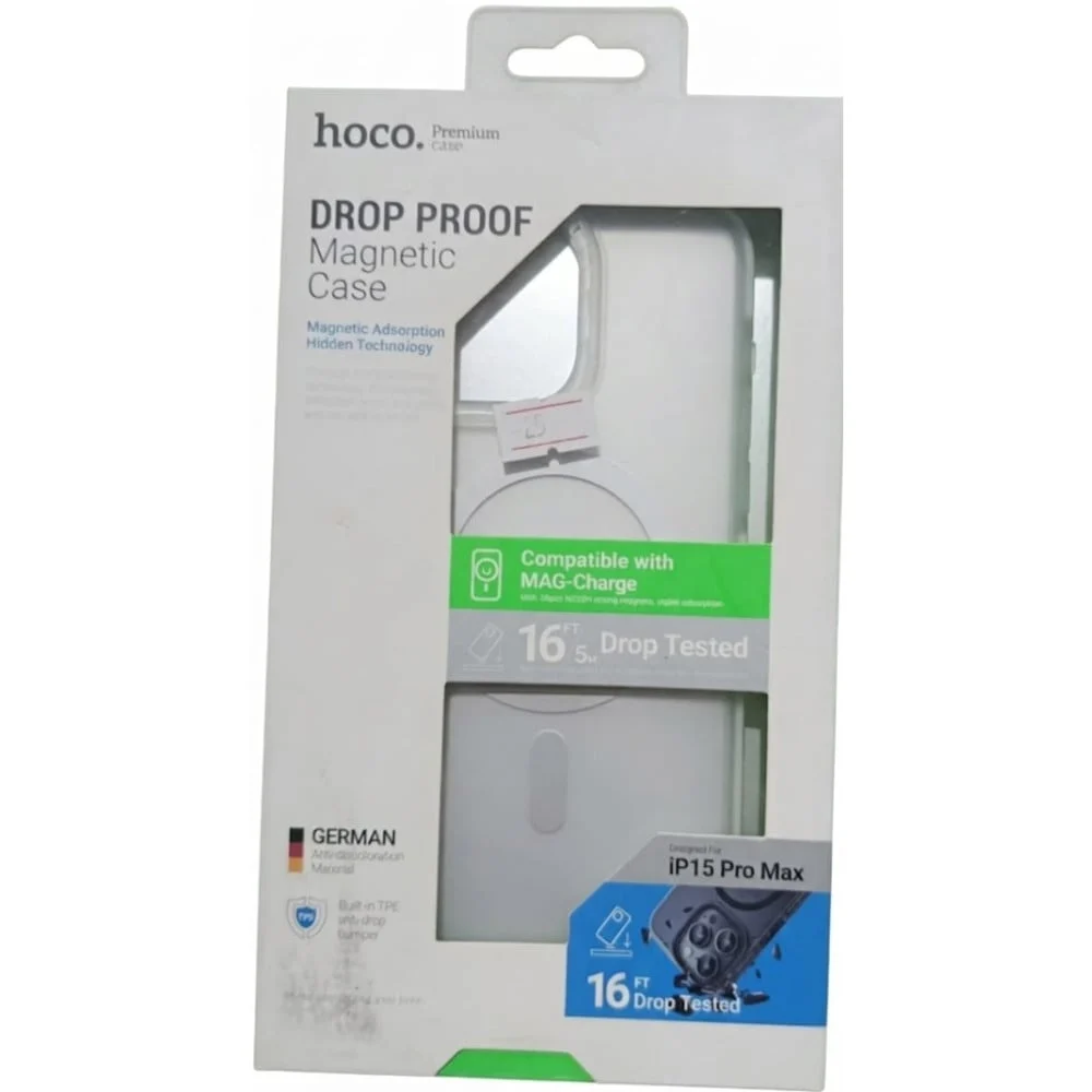 Hoco Clear Case for Apple iPhone 15 Pro Max