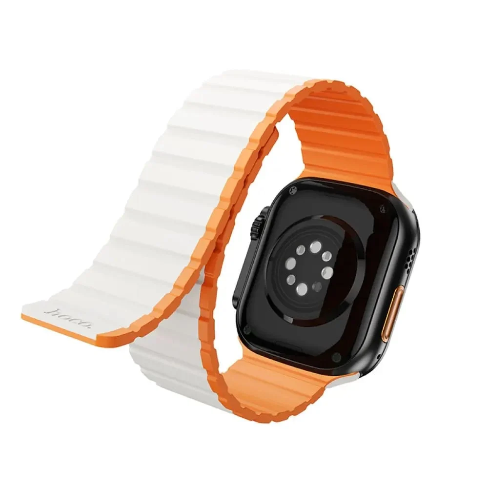 Hoco AS102 Watch Strap, Silicone, Orange