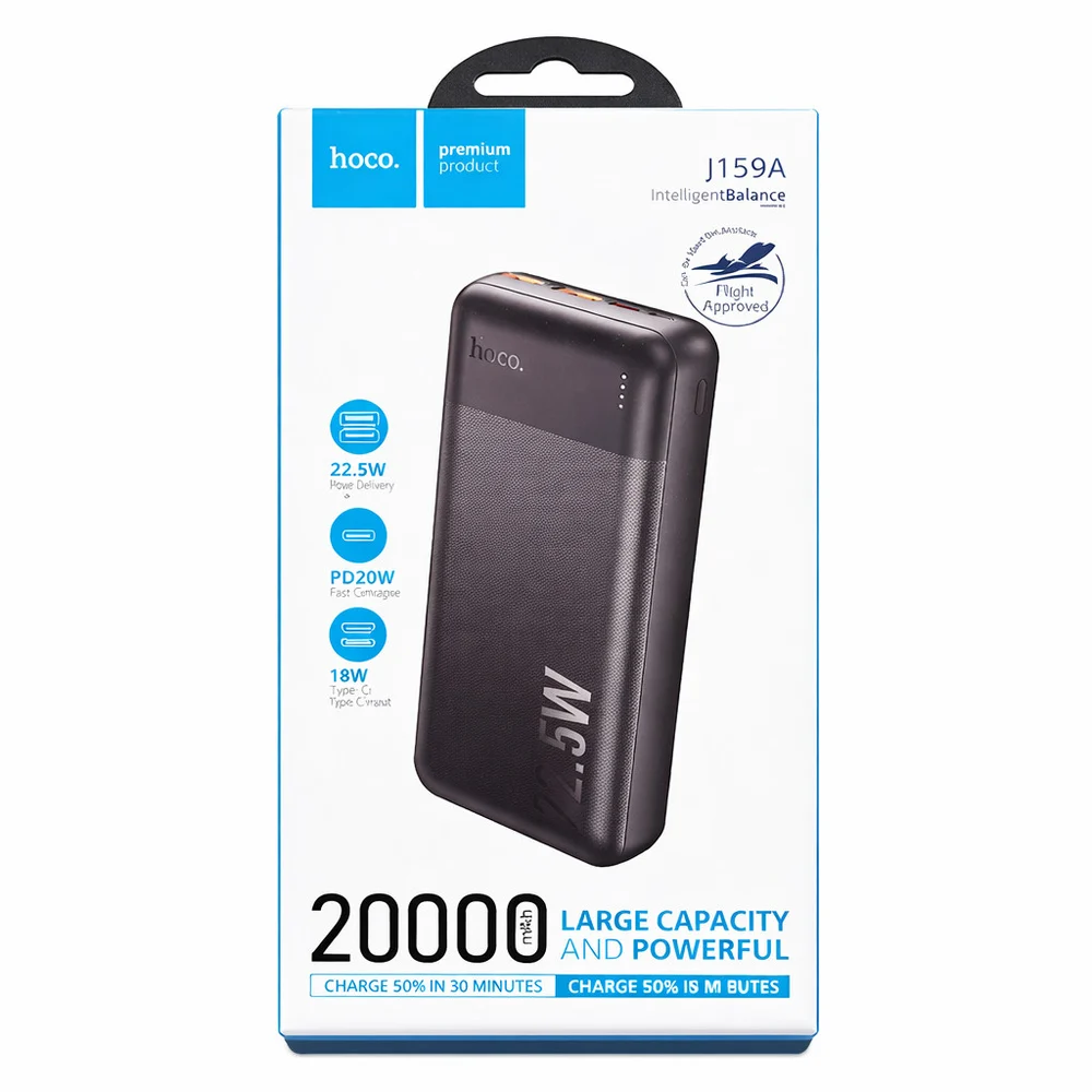 External Battery Hoco J159A 20000 mAh