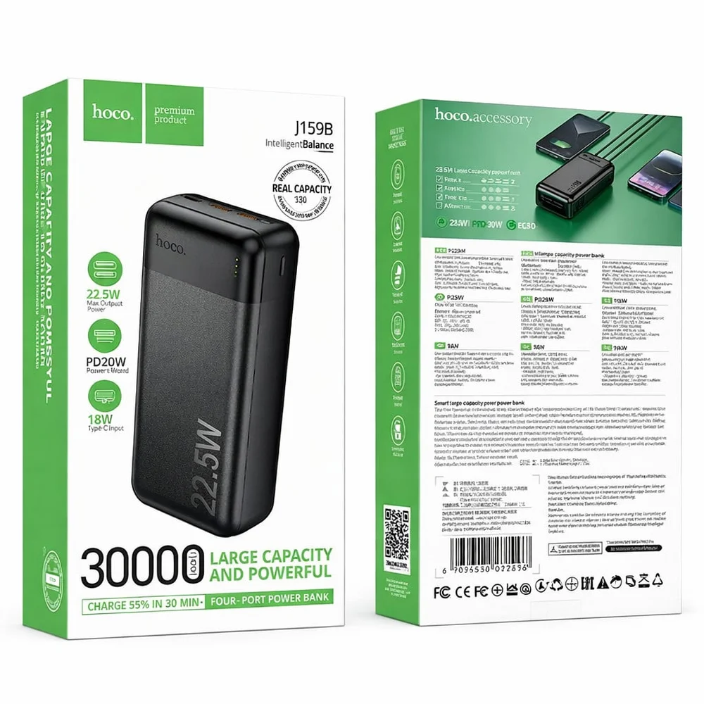 Hoco J159B 30000 mAh Powerbank