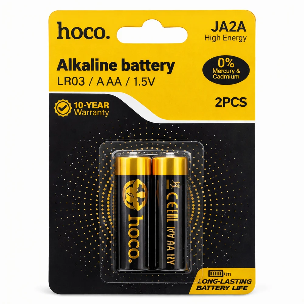 Pil Hoco JA2A Alkalin AAA LR03, 2 adet