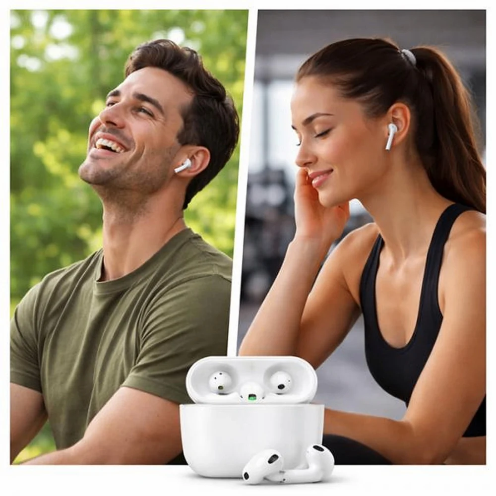 Kablosuz kulaklık Ultrapods Max Pro 7 53-1348 Beyaz - 5