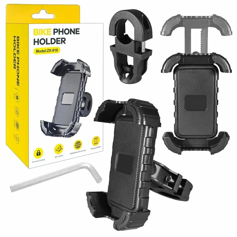 Bicycle Phone Holder ZX-916 Black - 3