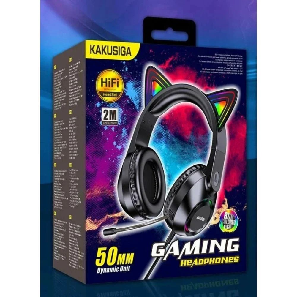 Gaming Headset Kakusiga KSC-850 Black - 2