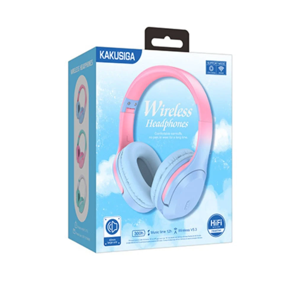 Wireless Headphones Kakusiga KSC-840 Blue/Pink - 3