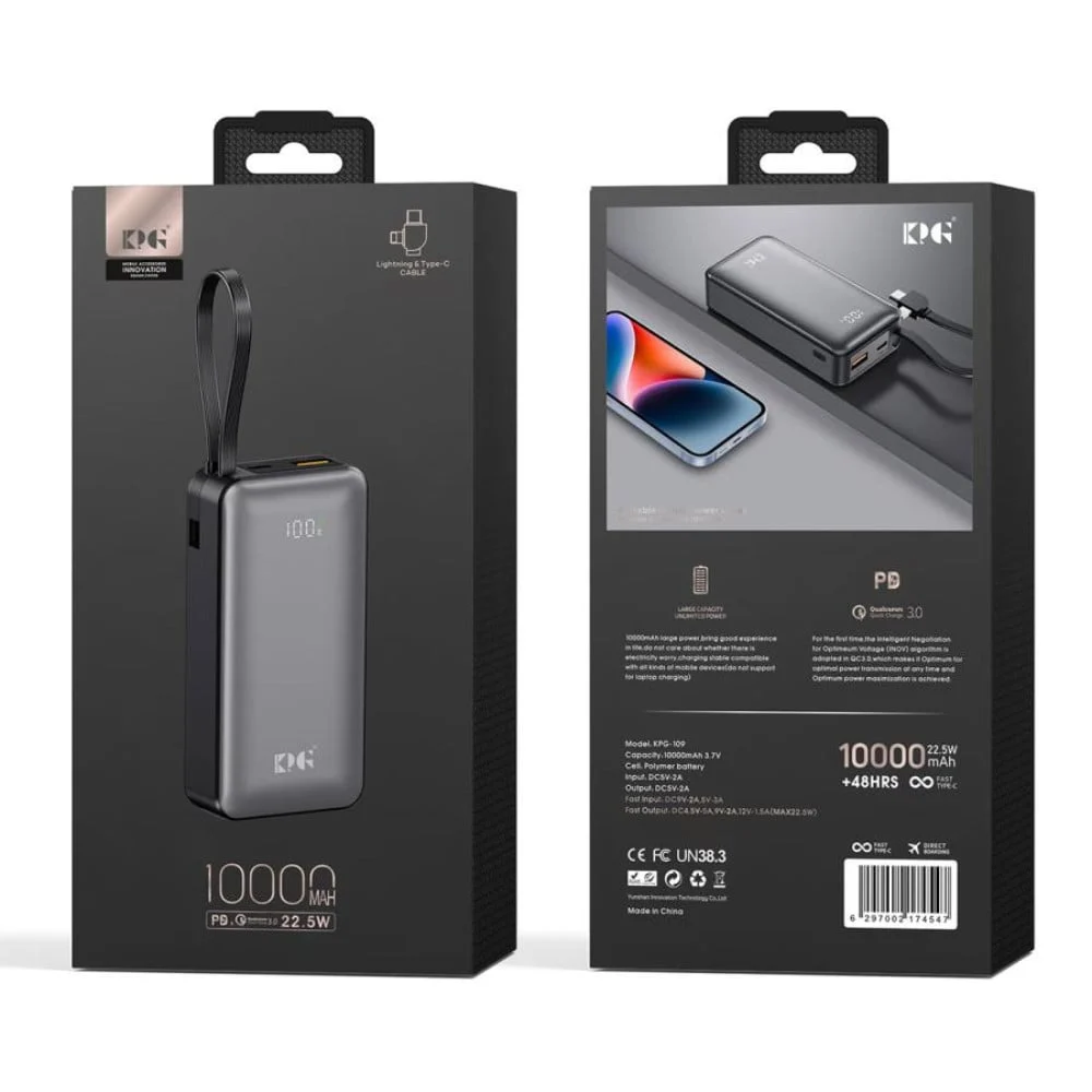 External Battery KPG-109 10000mAh - 2