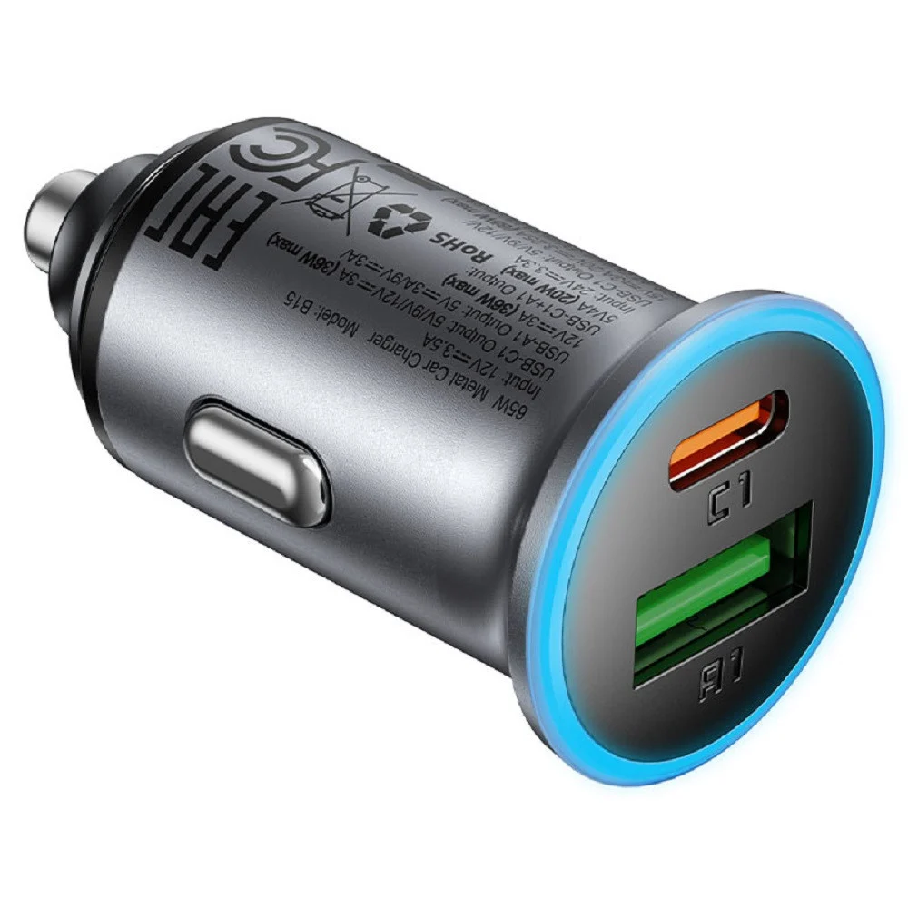 Car Power Adapter Acefast B15 - 2