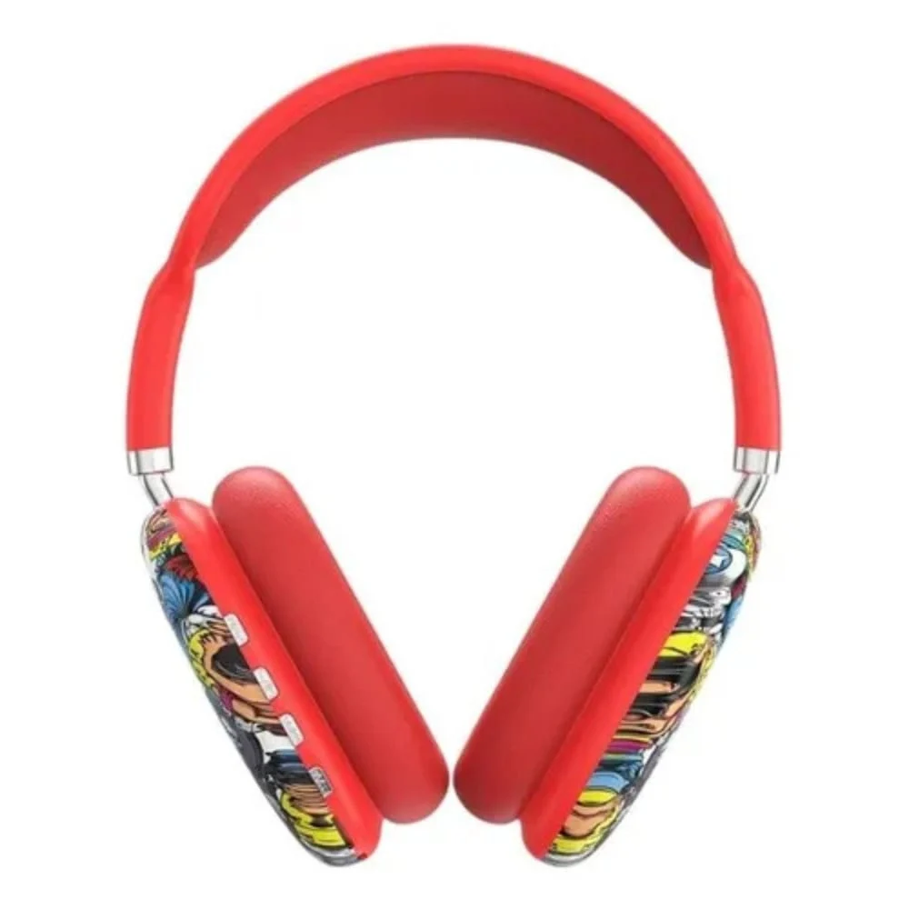 Wireless Headset P9, Red